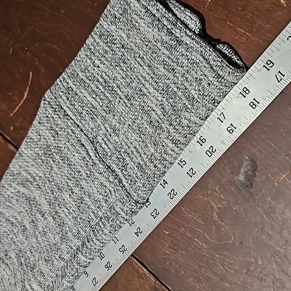 Market & Spruce | Gray French Terry Moto Jacket - Picture 8 of 10